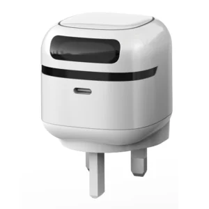 UNISONIC 65W GaN Robot Adapter with Retractable USB-C Cable